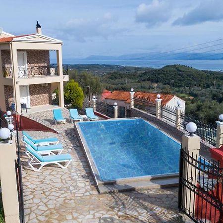 Villa Spartera Sea View By Corfuescapes Lefkimmi  Ngoại thất bức ảnh