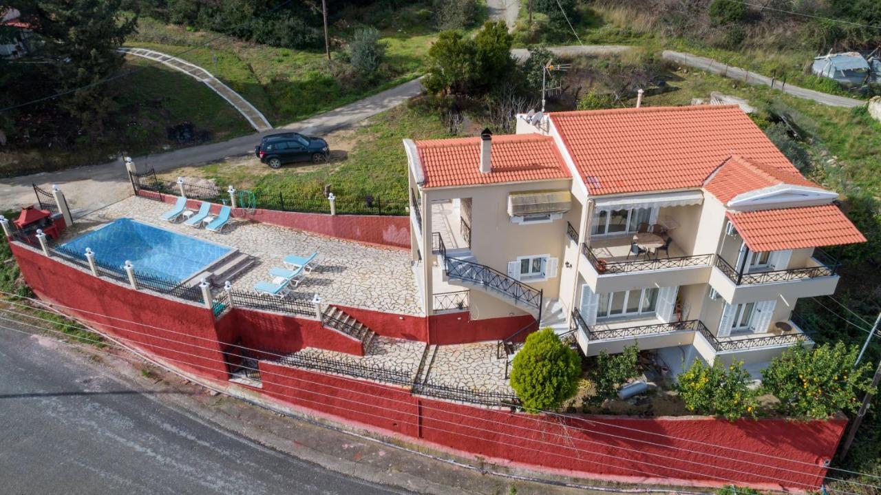 Villa Spartera Sea View By Corfuescapes Lefkimmi  Ngoại thất bức ảnh