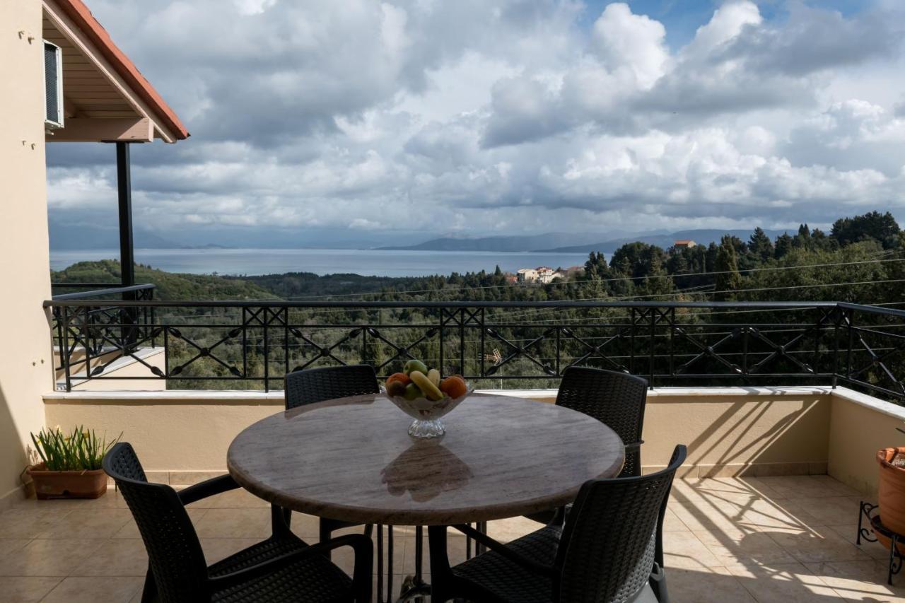Villa Spartera Sea View By Corfuescapes Lefkimmi  Ngoại thất bức ảnh